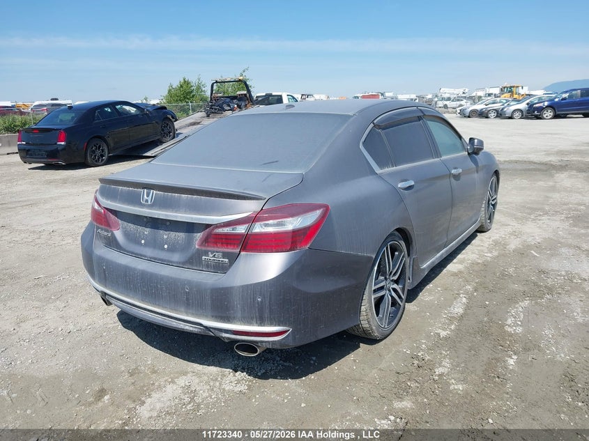 Vin: 1hgcr3f96ha800836, lot: 2035691, honda accord touring 20174