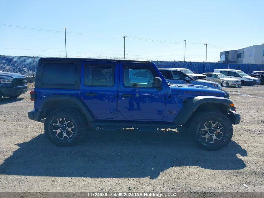 2019 Jeep Wrangler Unlimited Rubicon VIN: 1C4HJXFG7KW609549 Lot: 11724089