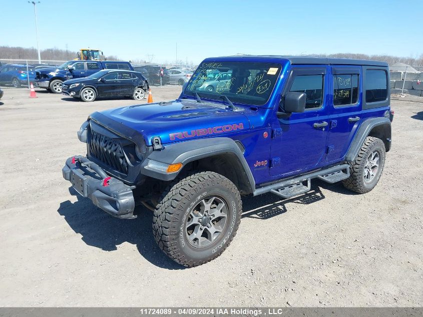 2019 Jeep Wrangler Unlimited Rubicon VIN: 1C4HJXFG7KW609549 Lot: 11724089