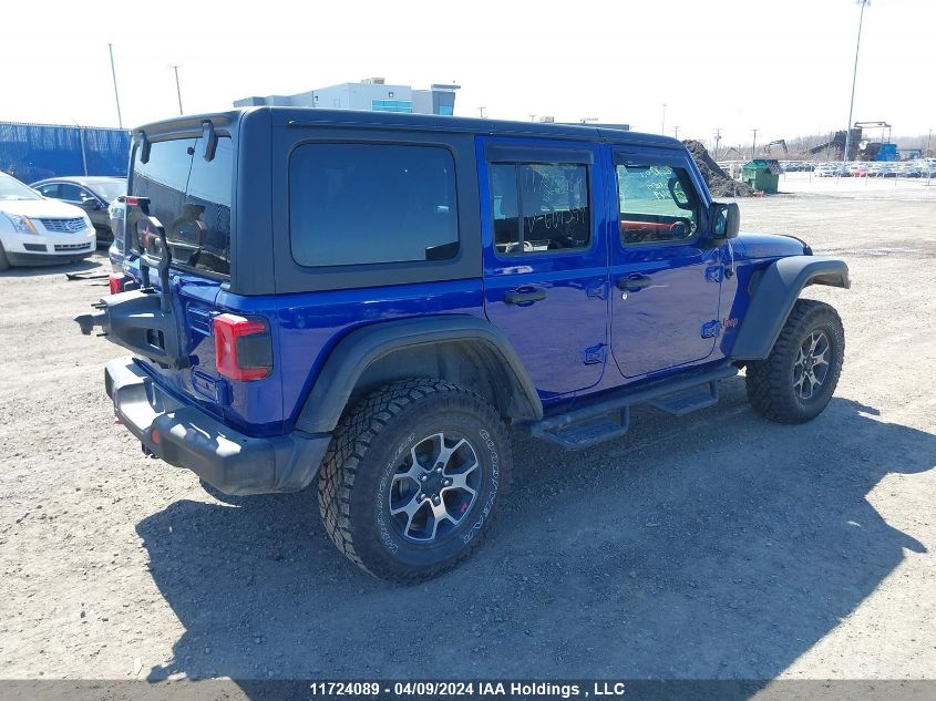 2019 Jeep Wrangler Unlimited Rubicon VIN: 1C4HJXFG7KW609549 Lot: 11724089