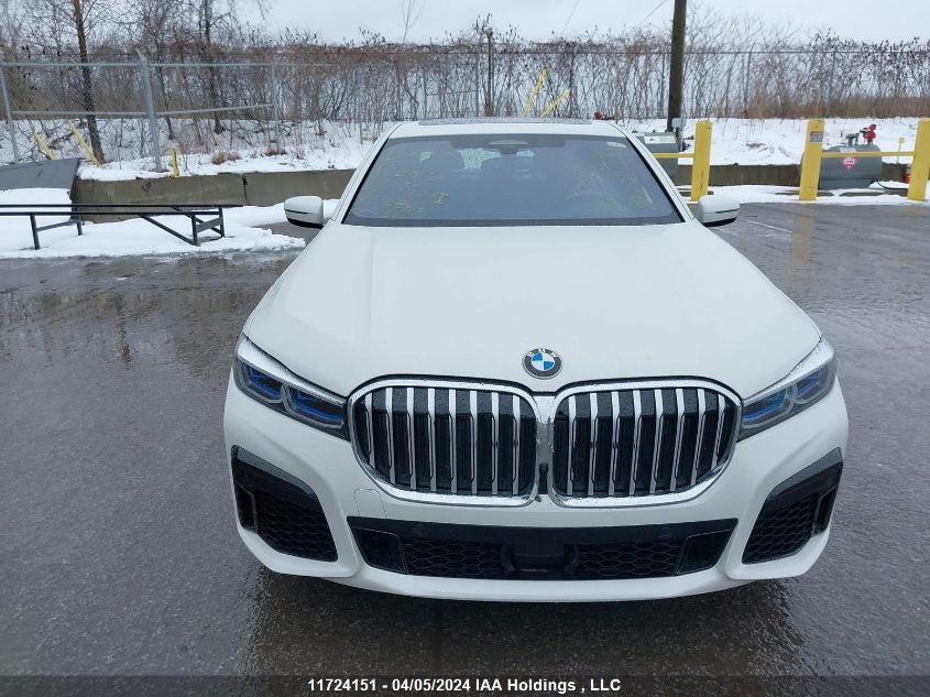 2020 BMW 750 Xi VIN: WBA7R8C08LBM58423 Lot: 11724151