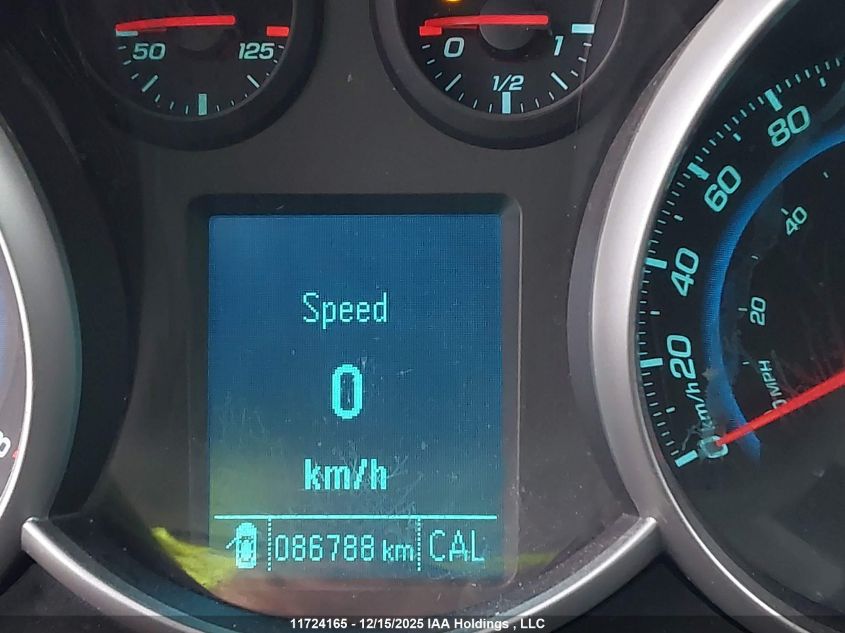 2012 Chevrolet Cruze Lt VIN: 1G1PL5SC9C7122614 Lot: 11724165