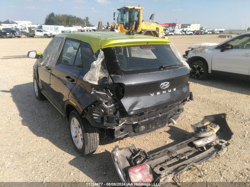 2021 Hyundai Venue Sel/Denim VIN: KMHRC8A31MU079579 Lot: 11724477