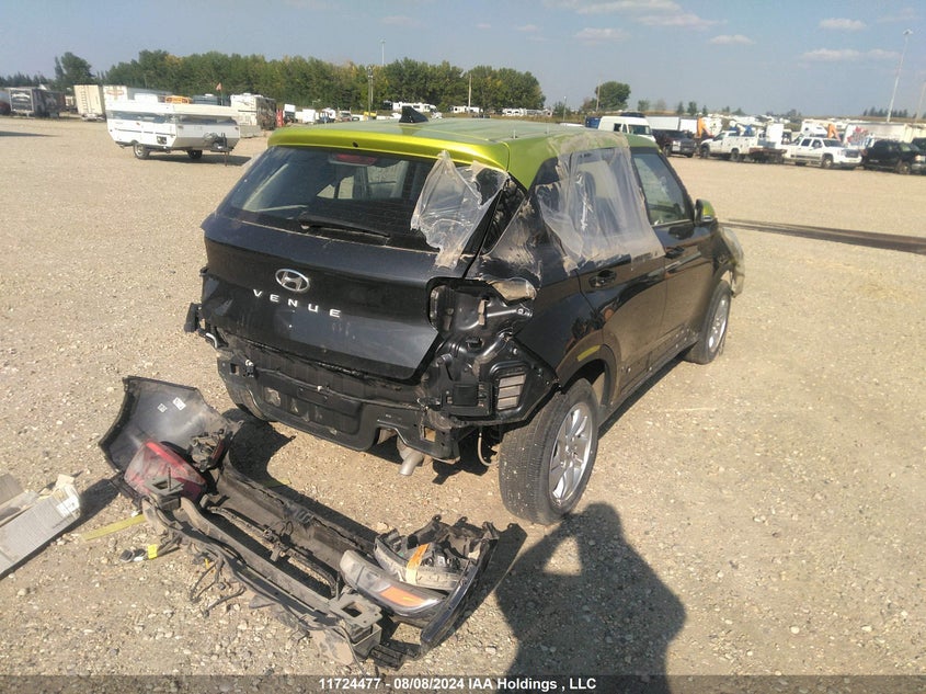 2021 Hyundai Venue Sel/Denim VIN: KMHRC8A31MU079579 Lot: 11724477