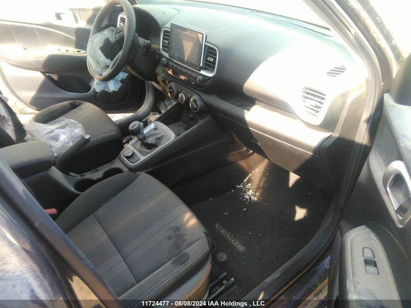 2021 Hyundai Venue Sel/Denim VIN: KMHRC8A31MU079579 Lot: 11724477