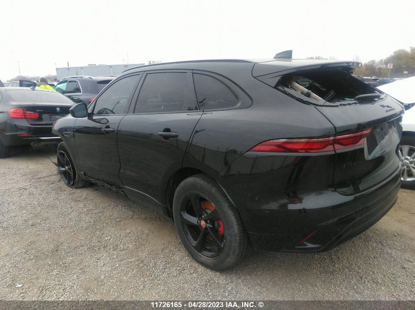 2022 Jaguar F-Pace S VIN: SADCJ2EX6NA691925 Lot: 11726165