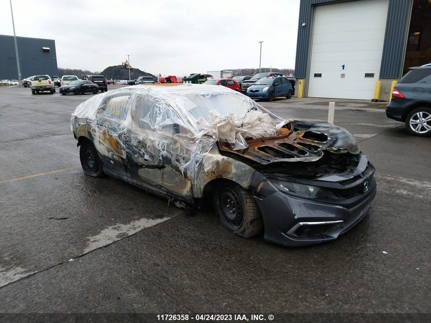 2HGFC2F71MH010380 2021 Honda Civic Ex auction photo 1