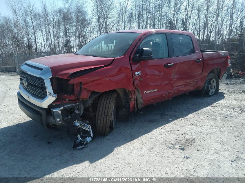 2019 Toyota Tundra Crewmax Sr5/Crewmax Trd Pro VIN: 5TFDY5F14KX852885 Lot: 11728148