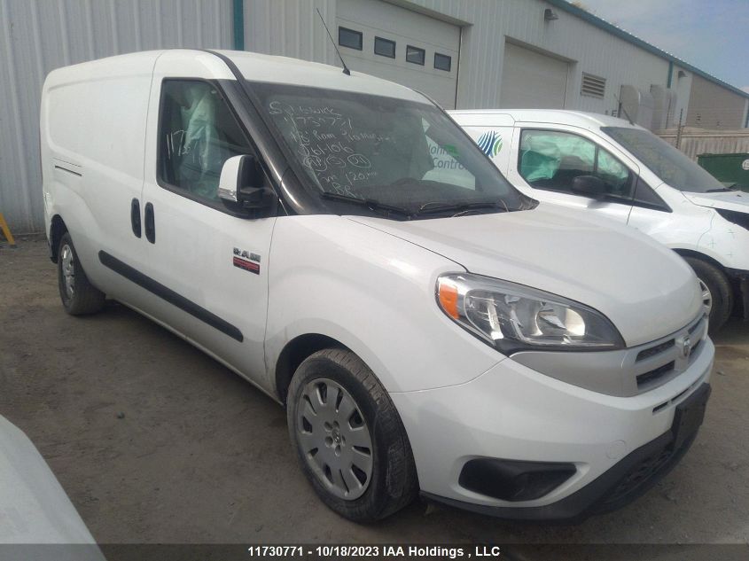 2018 Ram Promaster City Tradesman Slt VIN: ZFBERFDB2J6J61106 Lot: 11730771