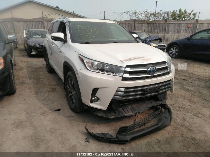 2017 Toyota Highlander VIN: 5TDJGRFH0HS021473 Lot: 11732182