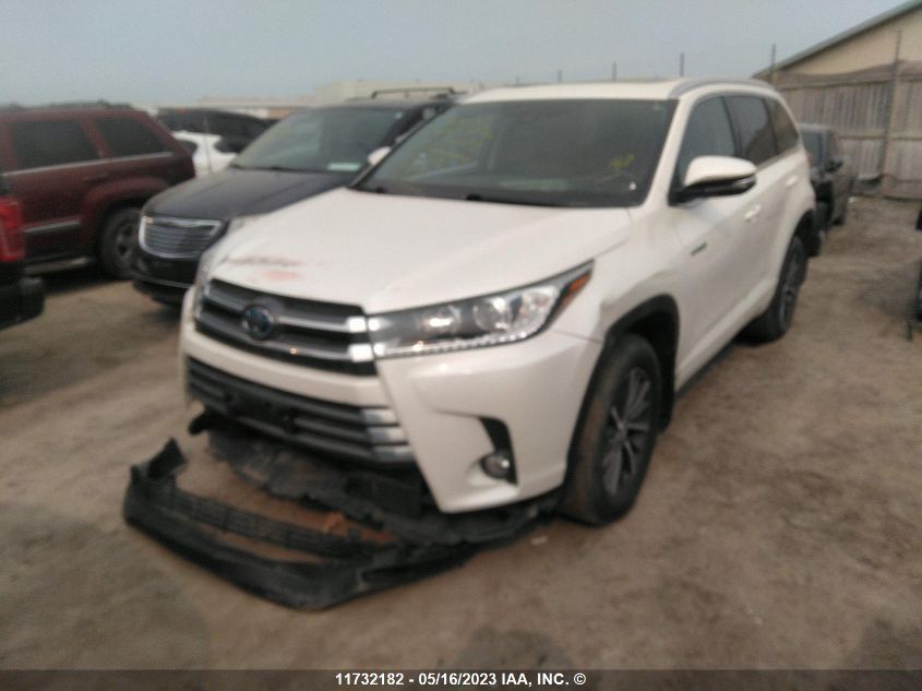 2017 Toyota Highlander VIN: 5TDJGRFH0HS021473 Lot: 11732182