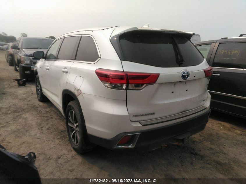 2017 Toyota Highlander VIN: 5TDJGRFH0HS021473 Lot: 11732182