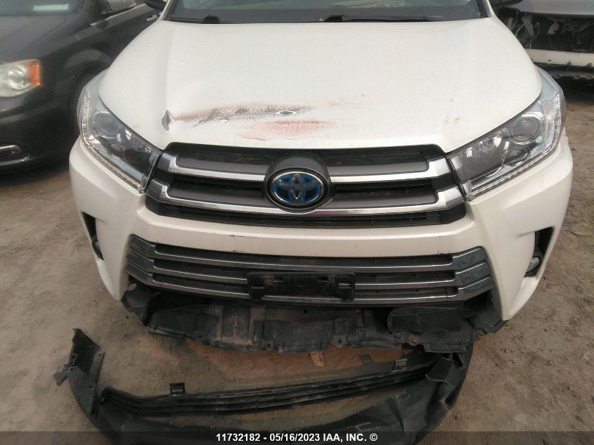 2017 Toyota Highlander VIN: 5TDJGRFH0HS021473 Lot: 11732182
