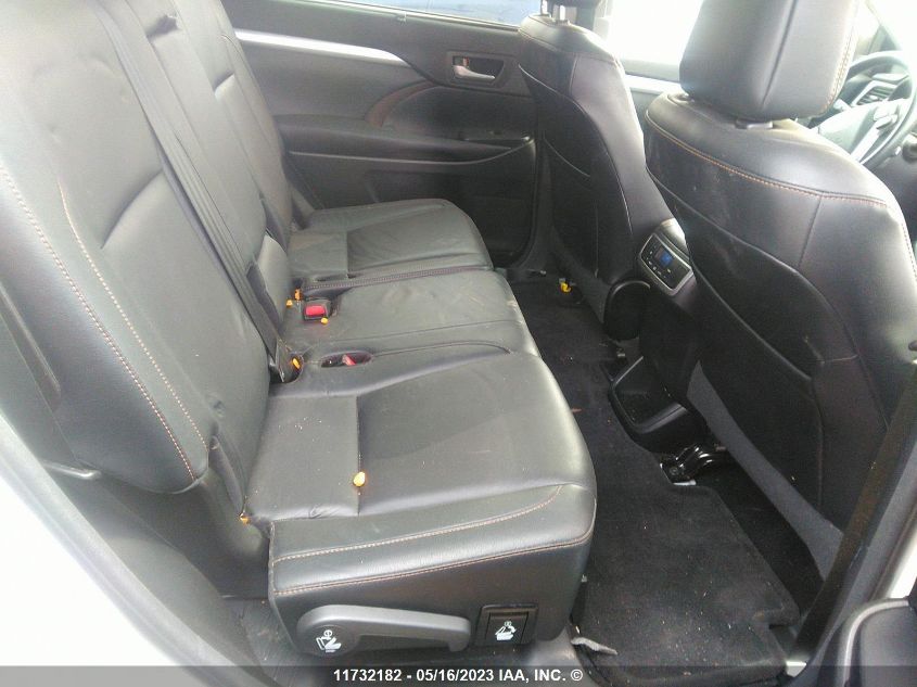 2017 Toyota Highlander VIN: 5TDJGRFH0HS021473 Lot: 11732182