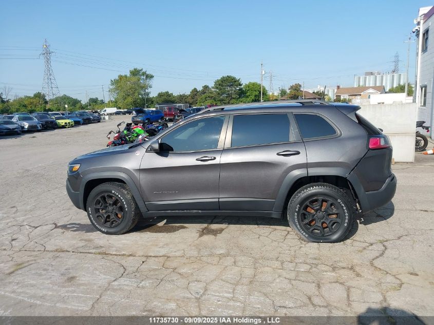 2019 Jeep Cherokee Trailhawk VIN: 1C4PJMBX8KD425118 Lot: 11735730