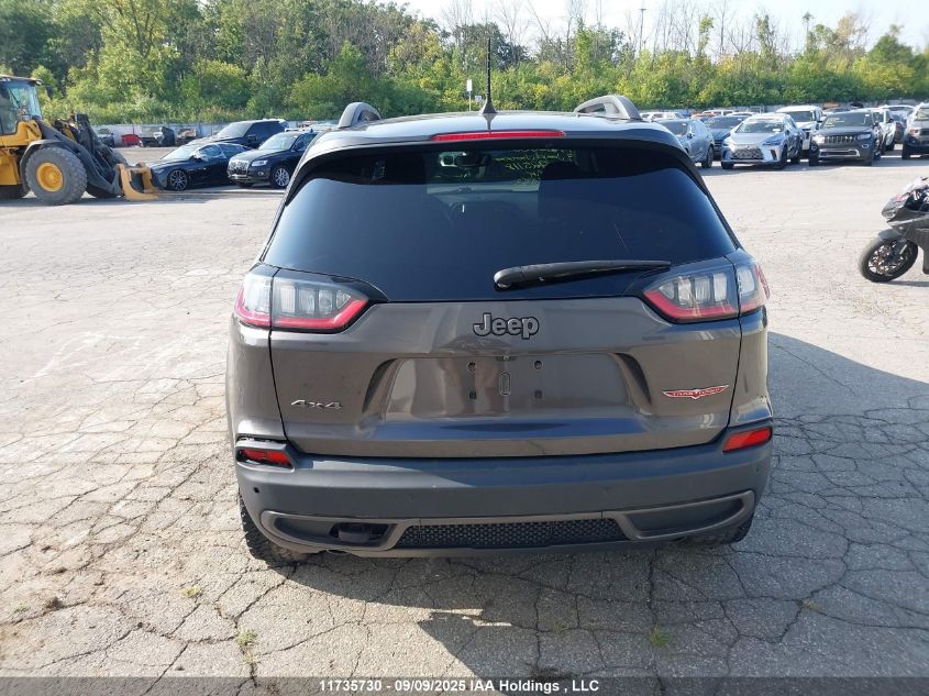 2019 Jeep Cherokee Trailhawk VIN: 1C4PJMBX8KD425118 Lot: 11735730