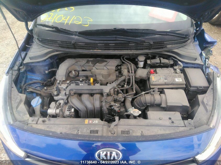 2021 Kia Rio S VIN: 3KPA25ADXME383469 Lot: 11736640