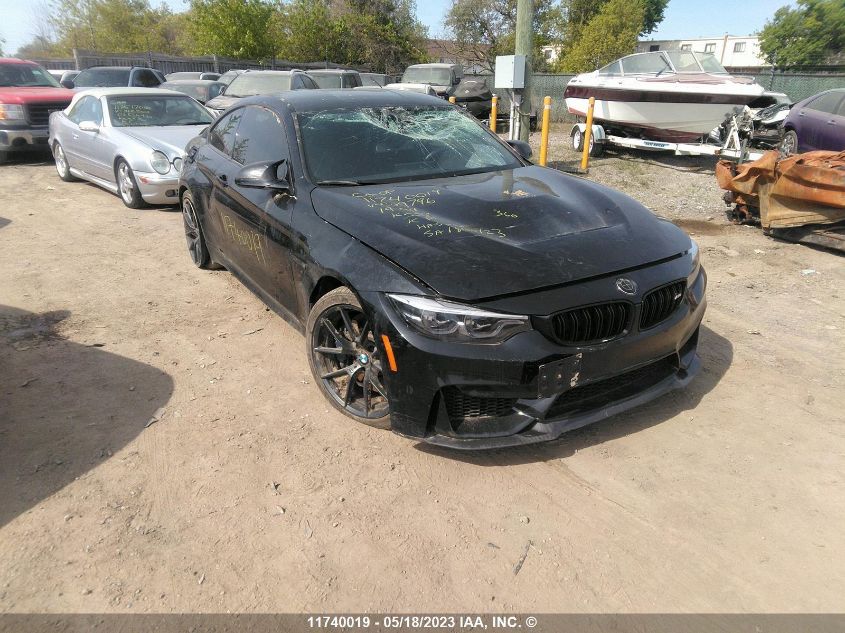 2019 BMW M4 Cs VIN: WBS3S7C53KAC09796 Lot: 11740019