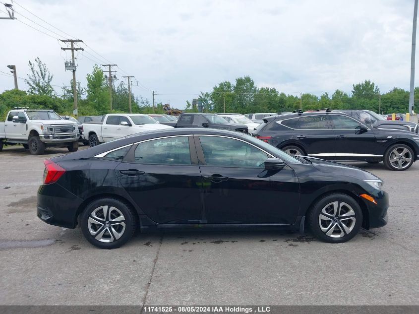 2018 Honda Civic Lx VIN: 2HGFC2F55JH040945 Lot: 11741525