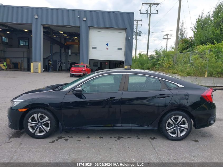 2018 Honda Civic Lx VIN: 2HGFC2F55JH040945 Lot: 11741525