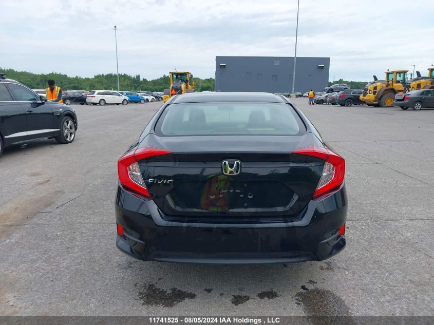 2018 Honda Civic Lx VIN: 2HGFC2F55JH040945 Lot: 11741525