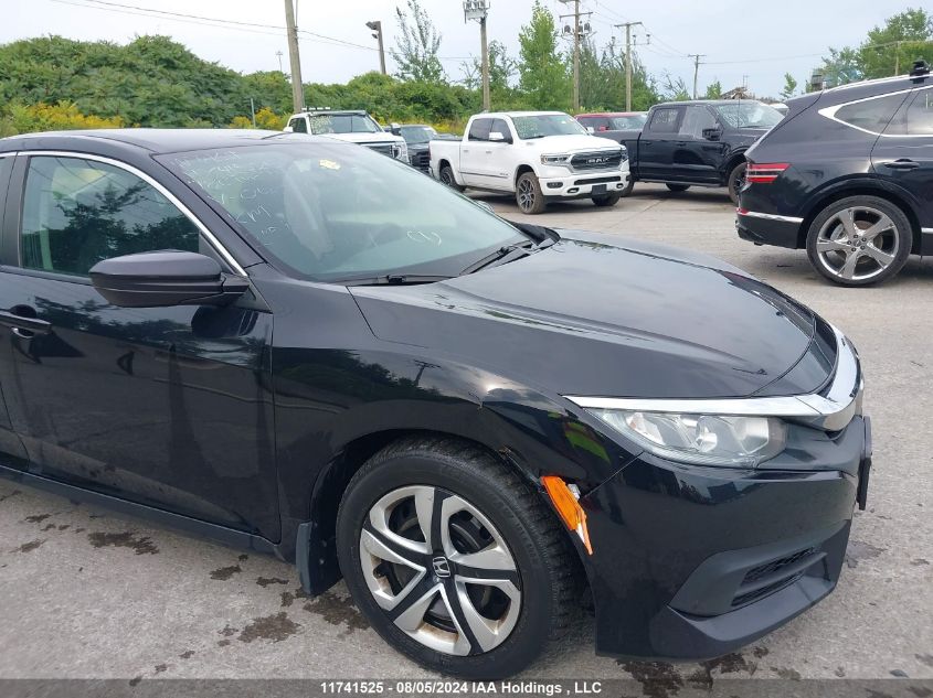 2018 Honda Civic Lx VIN: 2HGFC2F55JH040945 Lot: 11741525