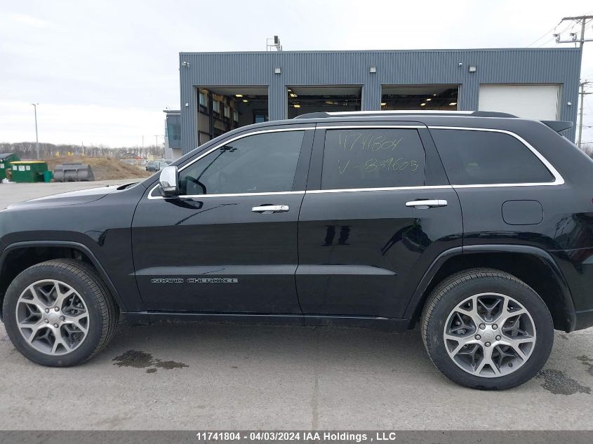 2021 Jeep Grand Cherokee Overland VIN: 1C4RJFCG2MC839605 Lot: 11741804