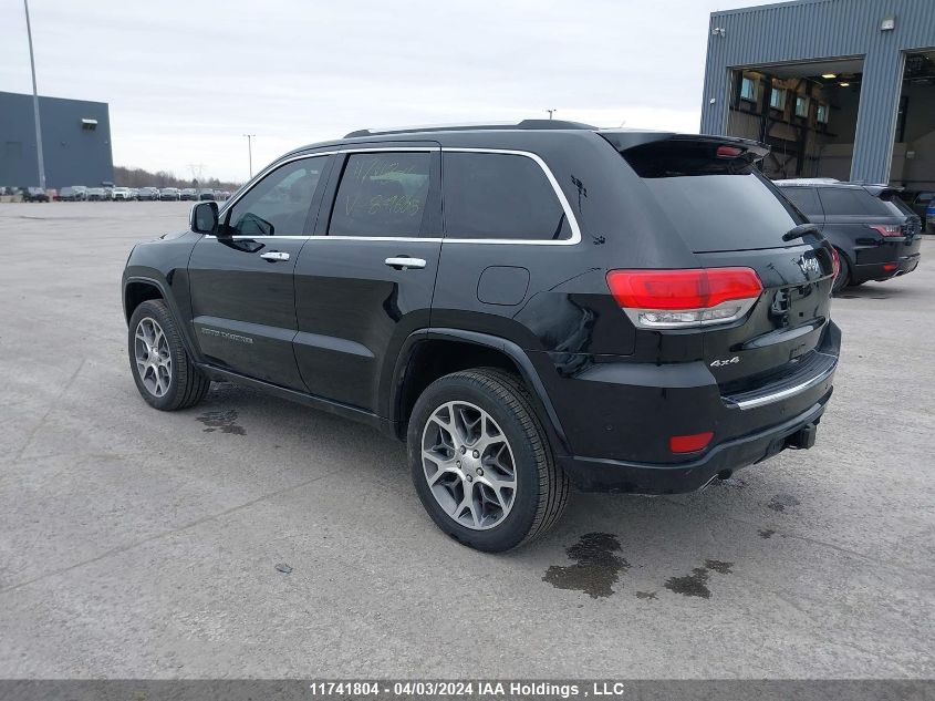 2021 Jeep Grand Cherokee Overland VIN: 1C4RJFCG2MC839605 Lot: 11741804