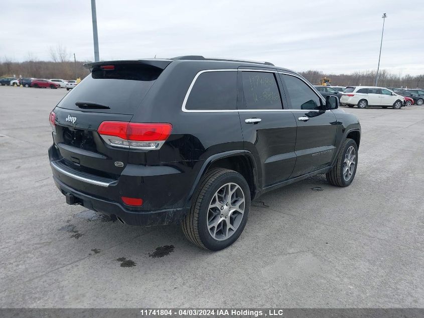 2021 Jeep Grand Cherokee Overland VIN: 1C4RJFCG2MC839605 Lot: 11741804