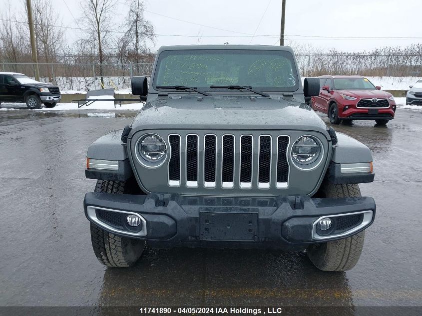 2021 Jeep Wrangler Unlimited Sahara VIN: 1C4HJXEN9MW556811 Lot: 11741890