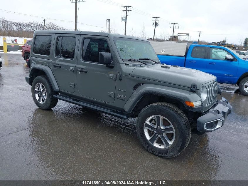 2021 Jeep Wrangler Unlimited Sahara VIN: 1C4HJXEN9MW556811 Lot: 11741890