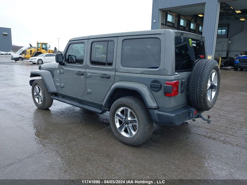 2021 Jeep Wrangler Unlimited Sahara VIN: 1C4HJXEN9MW556811 Lot: 11741890