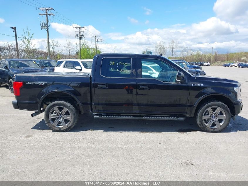 2020 Ford F-150 Xl/Xlt/Lariat VIN: 1FTEW1EP0LKF12561 Lot: 11743417