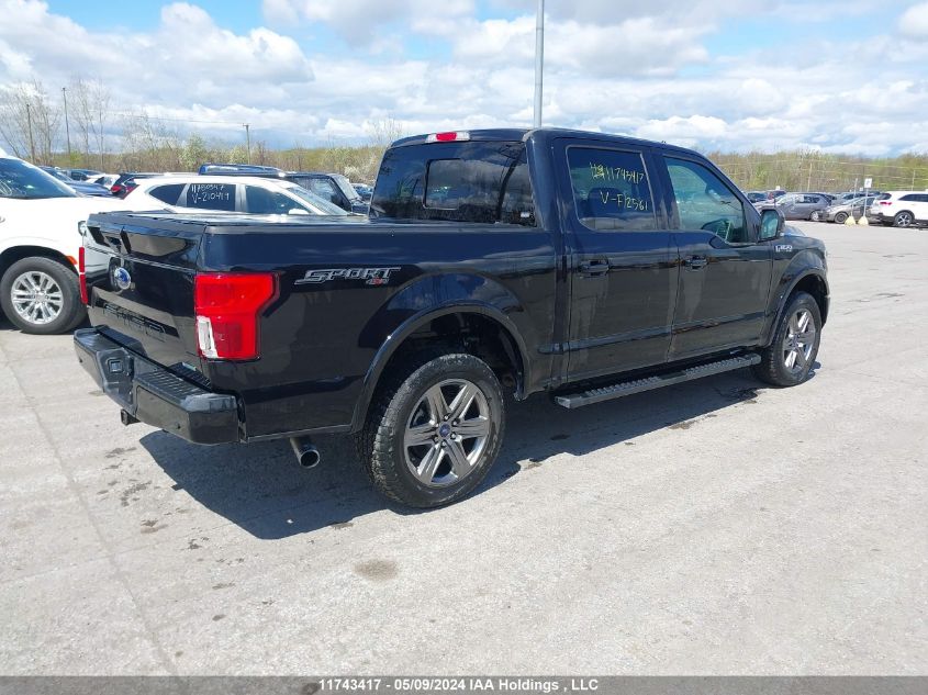 2020 Ford F-150 Xl/Xlt/Lariat VIN: 1FTEW1EP0LKF12561 Lot: 11743417