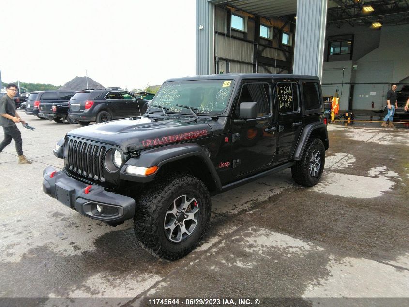 2021 Jeep Wrangler Unlimited Rubicon VIN: 1C4HJXFN7MW631682 Lot: 11745644