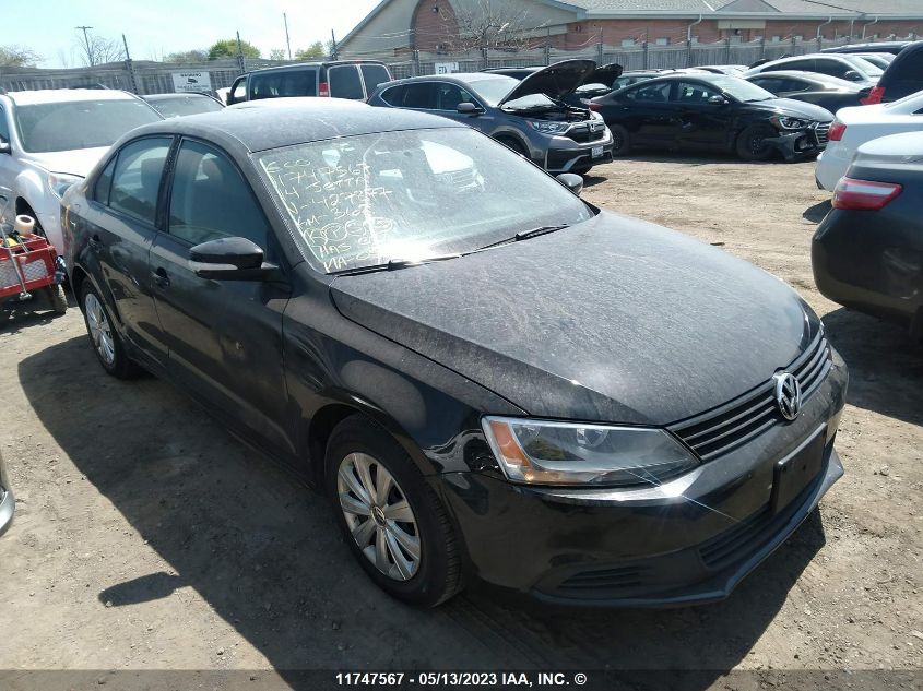 2014 Volkswagen Jetta S VIN: 3VW2K7AJ2EM427877 Lot: 11747567