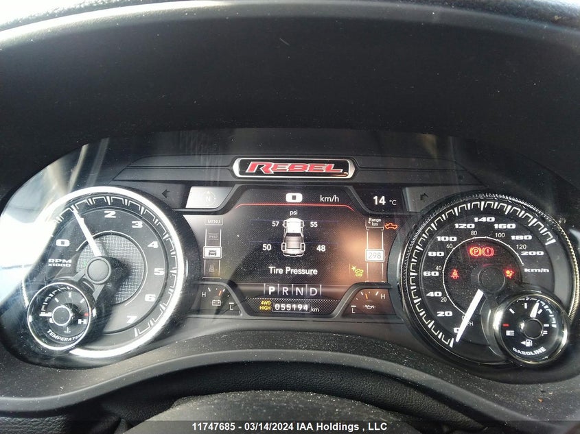 2022 Ram 1500 Rebel VIN: 1C6SRFLT3NN166764 Lot: 11747685