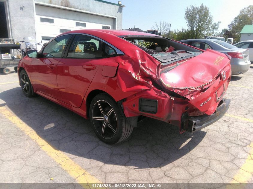 2019 Honda Civic Lx VIN: 2HGFC2F51KH011668 Lot: 11748538