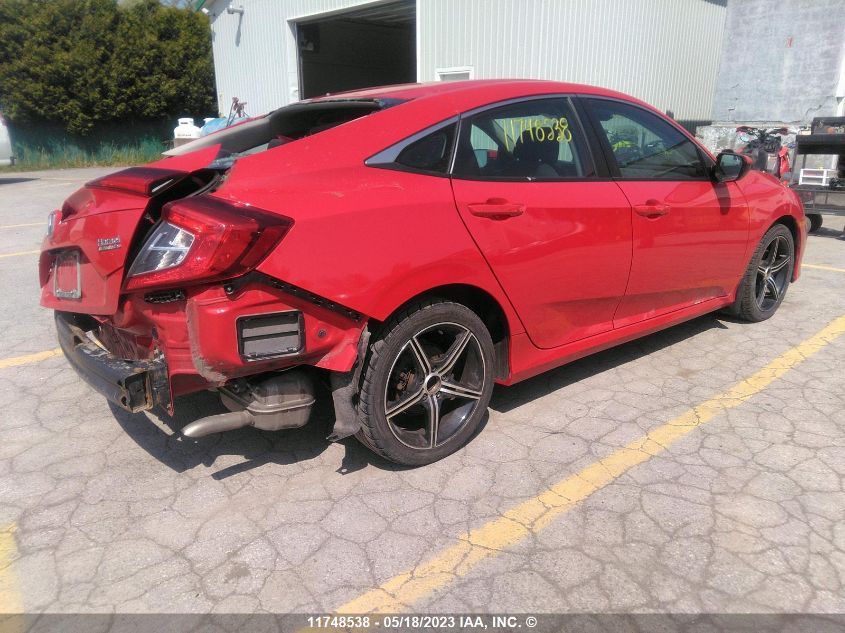 2019 Honda Civic Lx VIN: 2HGFC2F51KH011668 Lot: 11748538