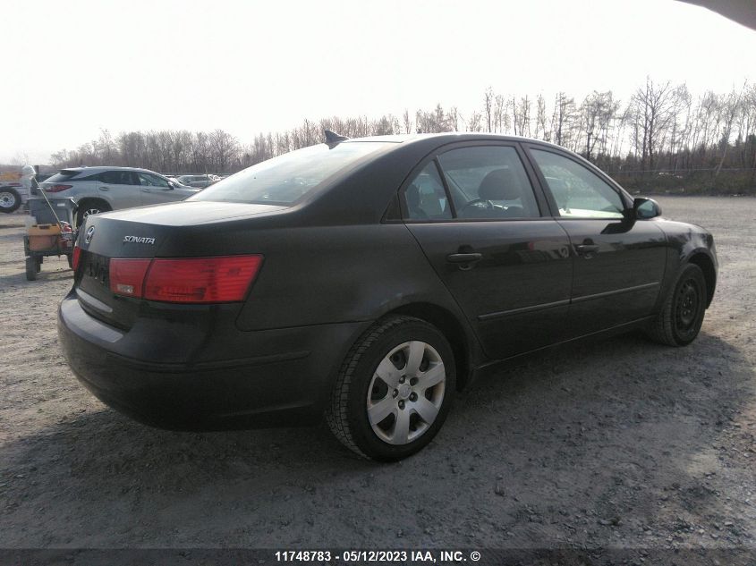 2010 Hyundai Sonata Gl VIN: 5NPET4AC0AH594008 Lot: 11748783