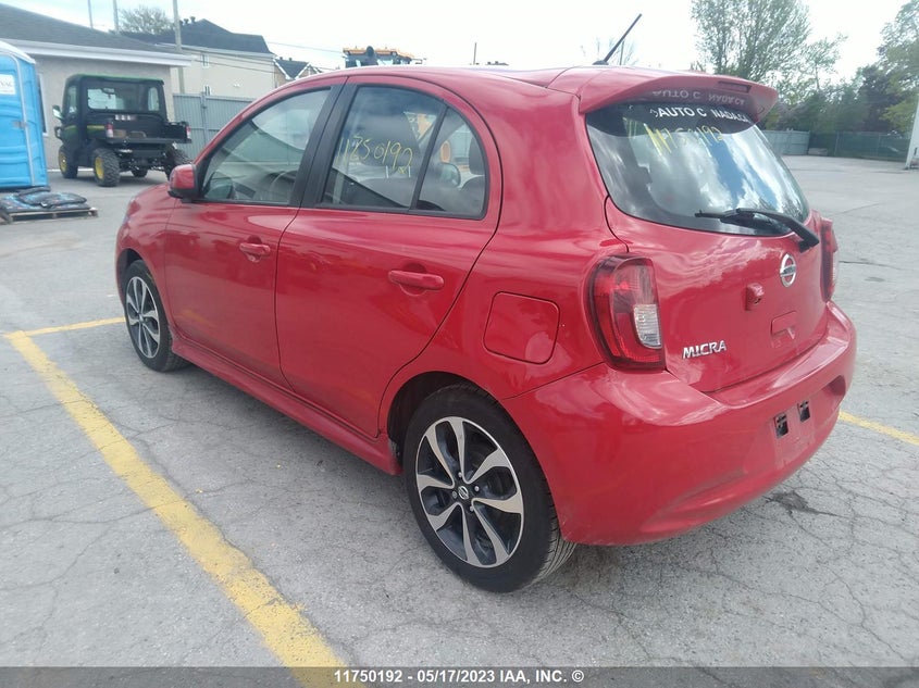 2017 Nissan Micra VIN: 3N1CK3CPXHL246055 Lot: 11750192