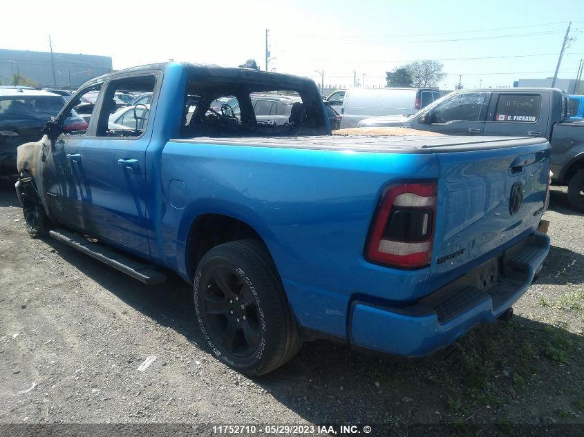 2021 Ram 1500 Sport VIN: 1C6SRFVTXMN692305 Lot: 11752710