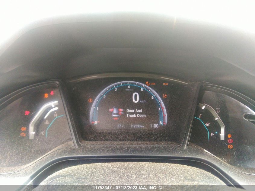 2018 Honda Civic Lx VIN: 2HGFC2F64JH044719 Lot: 11753347