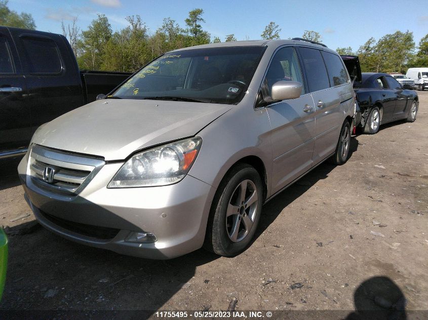 2005 Honda Odyssey Touring VIN: 5FNRL38855B029710 Lot: 11755495