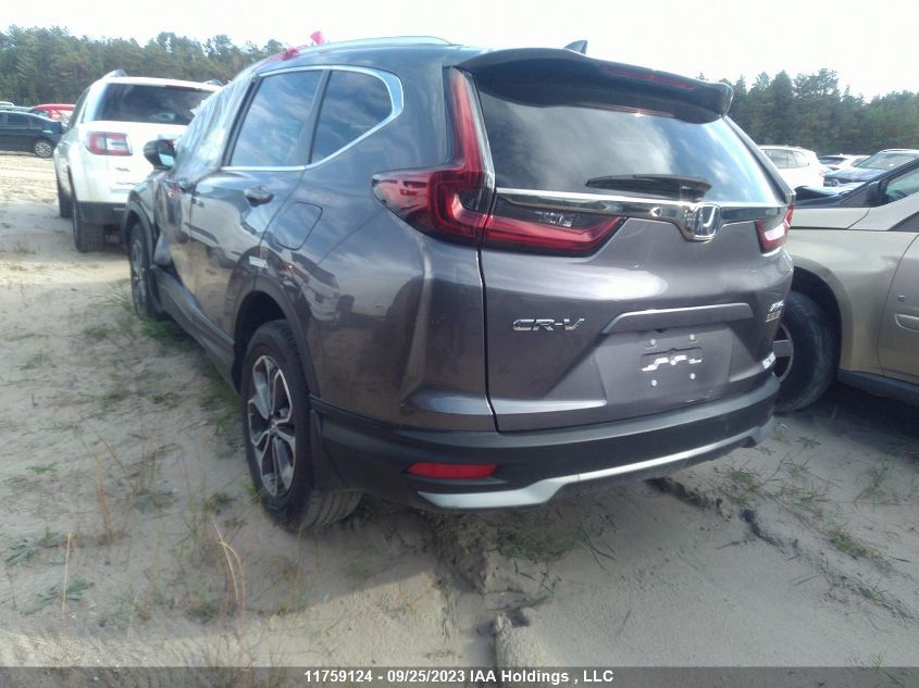 2022 Honda Cr-V Exl VIN: 2HKRW2H89NH205886 Lot: 11759124