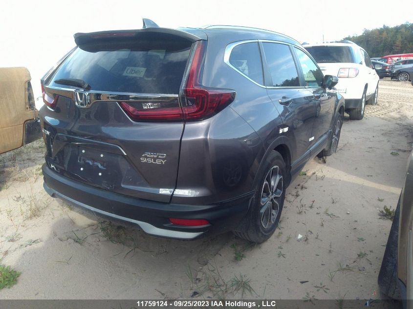 2022 Honda Cr-V Exl VIN: 2HKRW2H89NH205886 Lot: 11759124