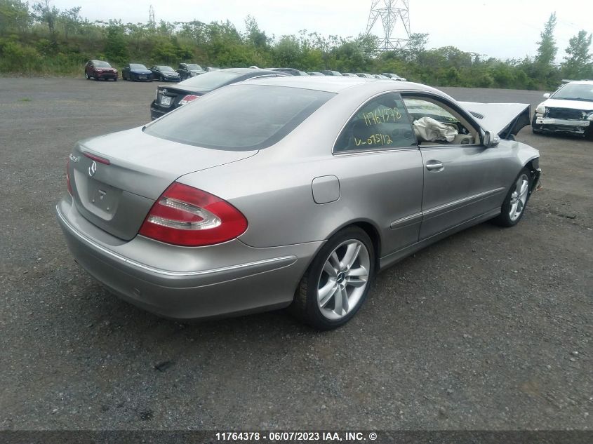 2004 Mercedes-Benz Clk 320C VIN: WDBTJ65JX4F075112 Lot: 11764378