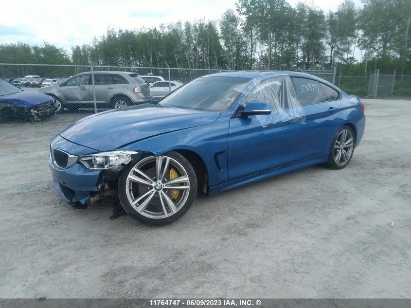 2017 BMW 430Xi Gran Coupe VIN: WBA4F9C54HG792195 Lot: 11764747