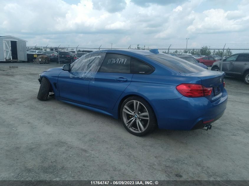 2017 BMW 430Xi Gran Coupe VIN: WBA4F9C54HG792195 Lot: 11764747