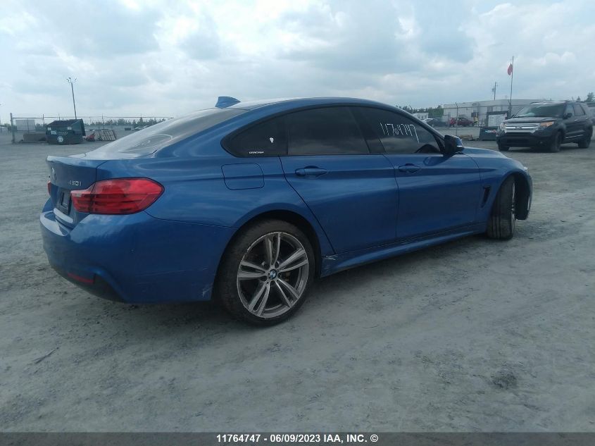 2017 BMW 430Xi Gran Coupe VIN: WBA4F9C54HG792195 Lot: 11764747